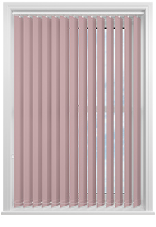 Trinity (Blackout), Soft Pink - Vertical Blind